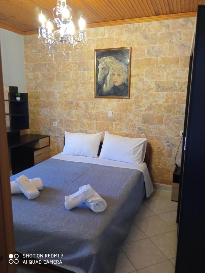 Annas Apartment Sykia Exterior foto