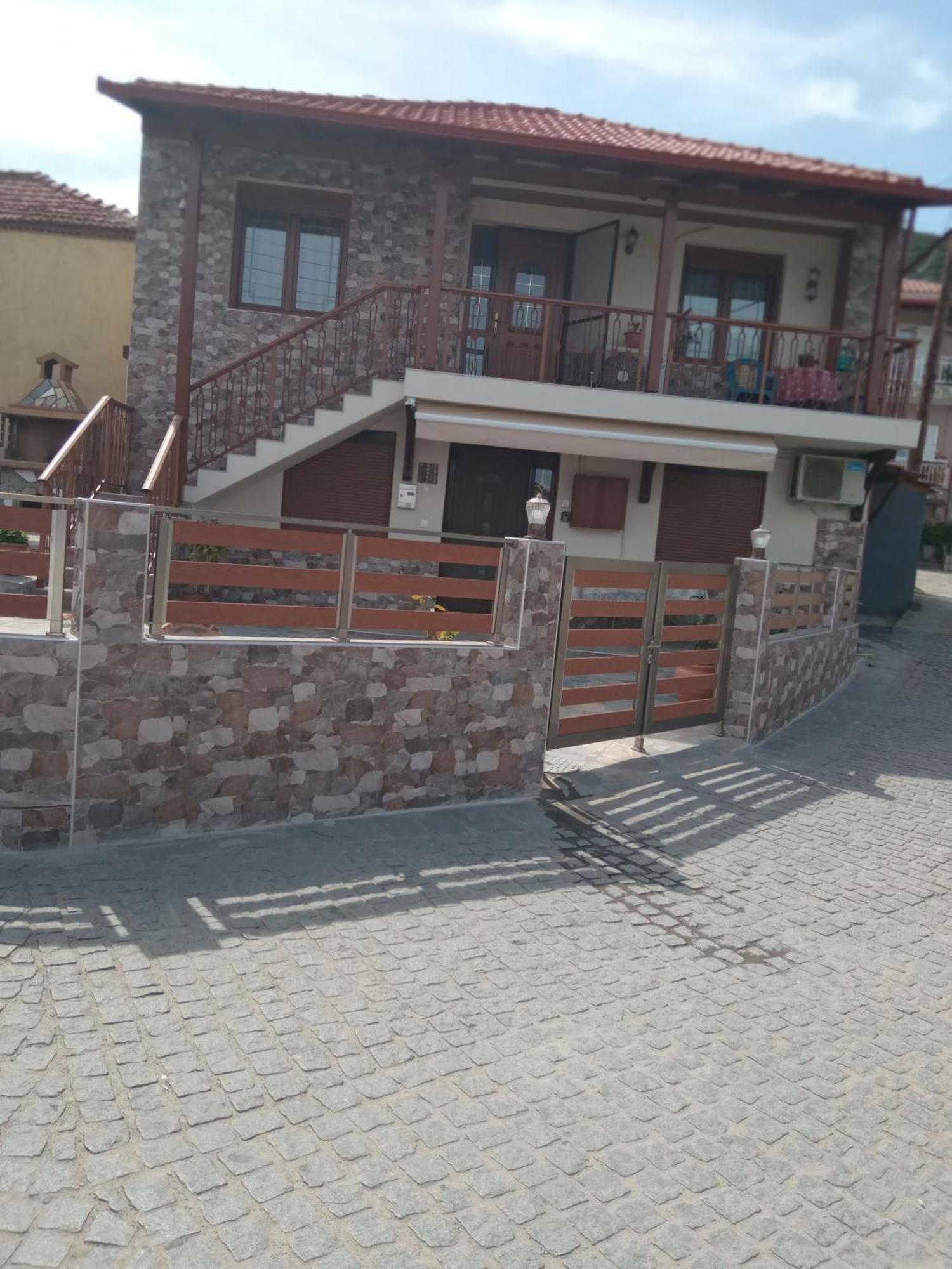 Annas Apartment Sykia Exterior foto